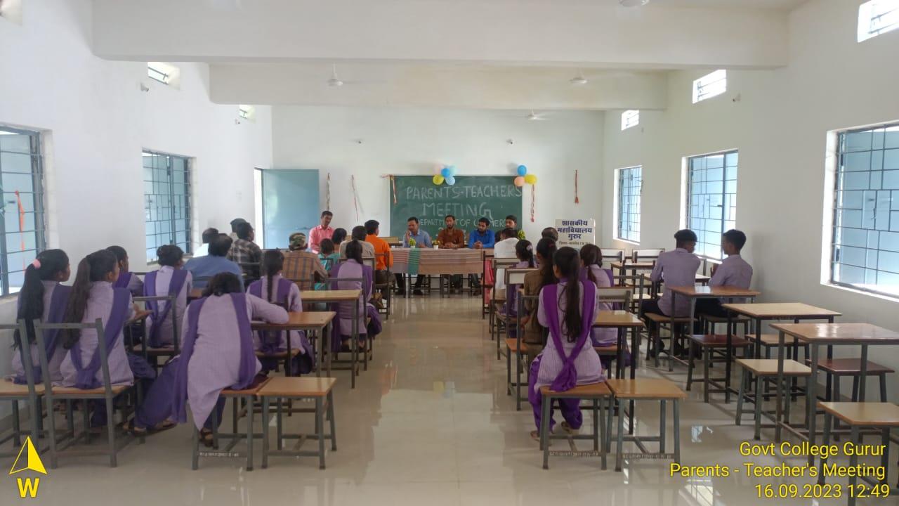 parents teachers meeting - Photo Govt. college Gurur