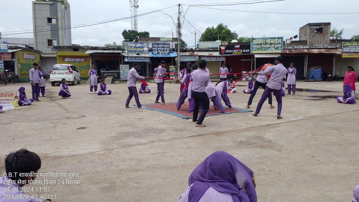 Nss Day & Saf-Safai - Photo Govt. college Gurur