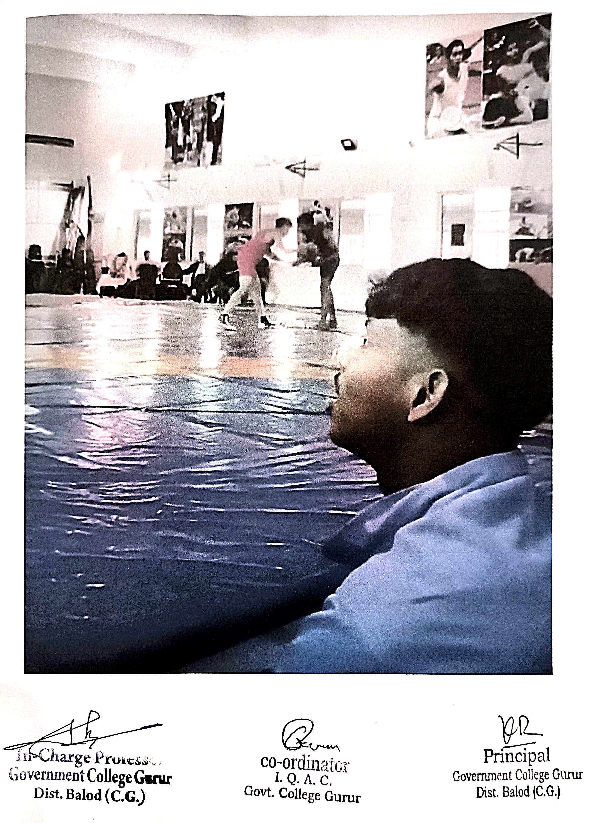 Participation in Inter College Reselling  - Photo Govt. college Gurur